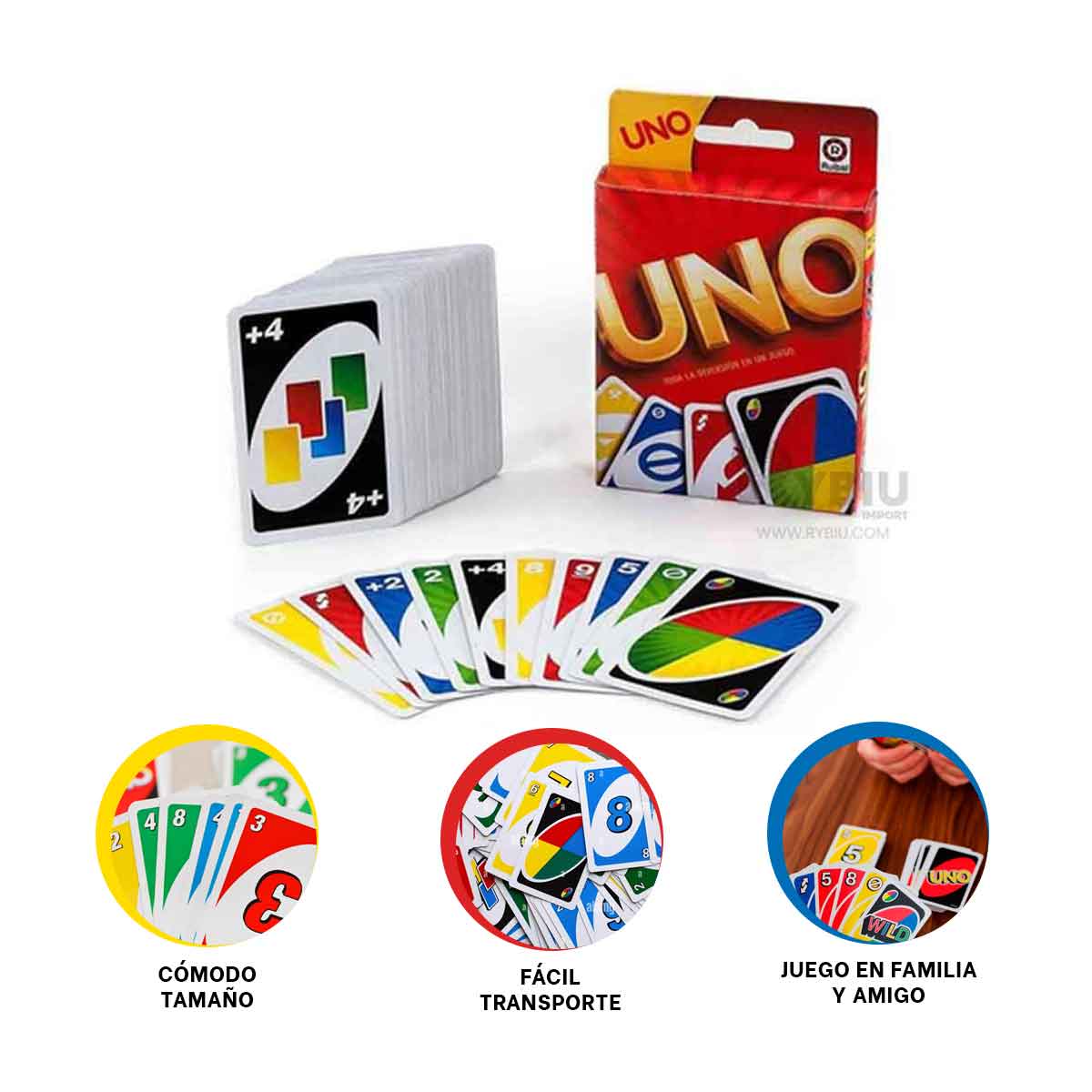 NAIPES RESISTENTES UNO EN EN MULTICOLOR Y+GIFT MINIAGENDA - 3