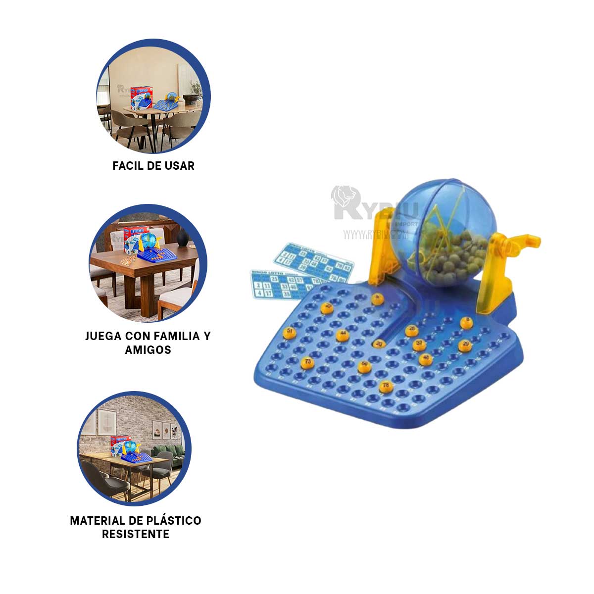 JUEGO PARA REUNIONES EN CASA CELESTE Y+REGALO STICKERS - 1