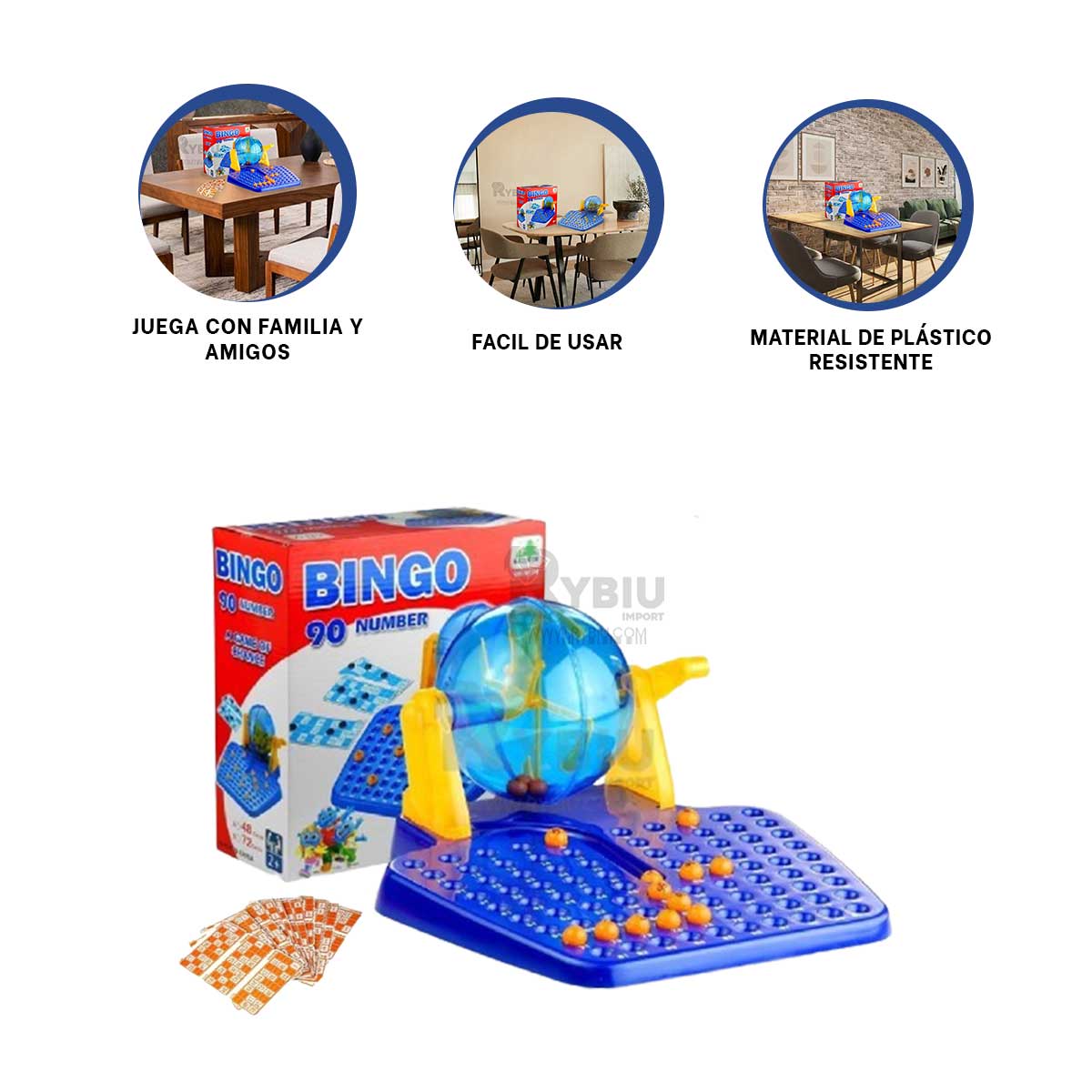 JUEGO PARA REUNIONES EN CASA CELESTE Y+REGALO STICKERS - 3