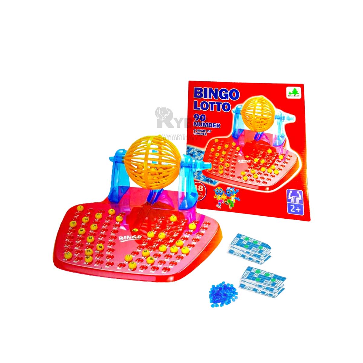 JUEGO EN CASA CON 90 NUMEROS DE COLOR ROJO Y+REGALO STICKERS - 4