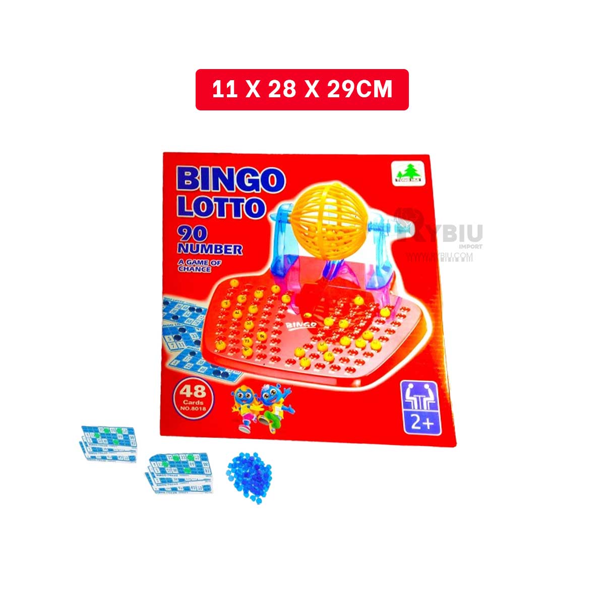 JUEGO DIVERTIDO CON DISENO ROJO Y+ENVOLTORIO DE REGALO - 5
