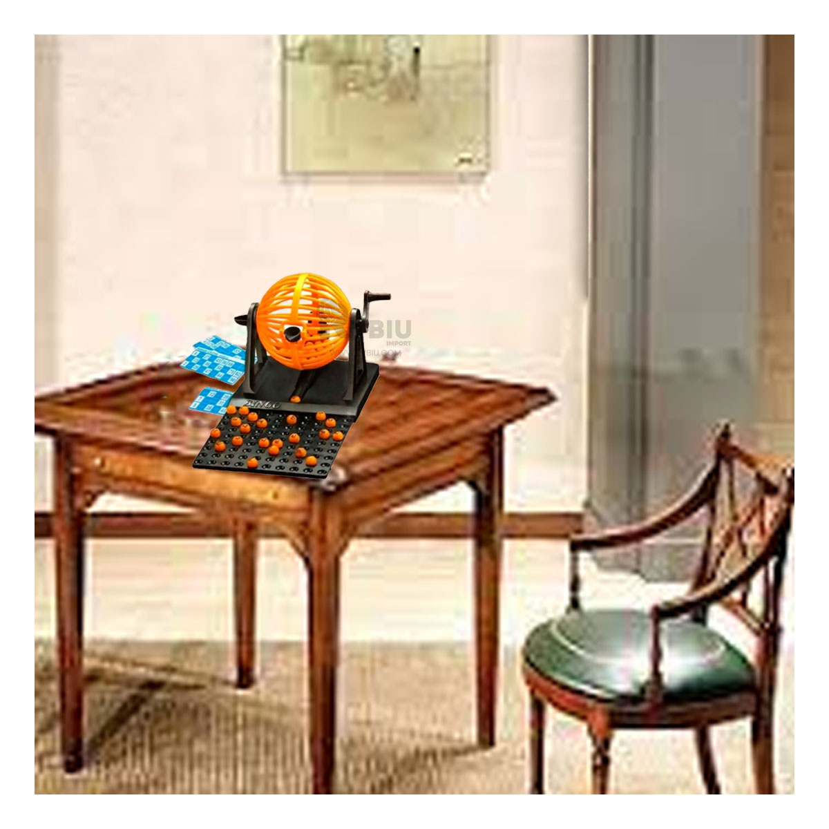 JUEGO DE AZAR DE MESA DIVETIDO EN NEGRO Y+REGALO STICKERS - 2