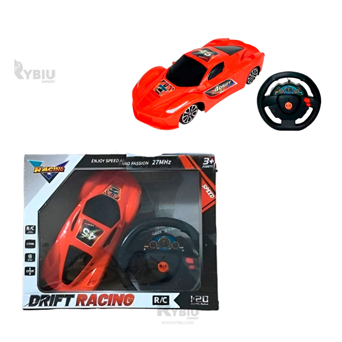 CARRO DIVERTIDO PARA USO EN PATIOS ROJO Y+REGALO AGENDITA - 3