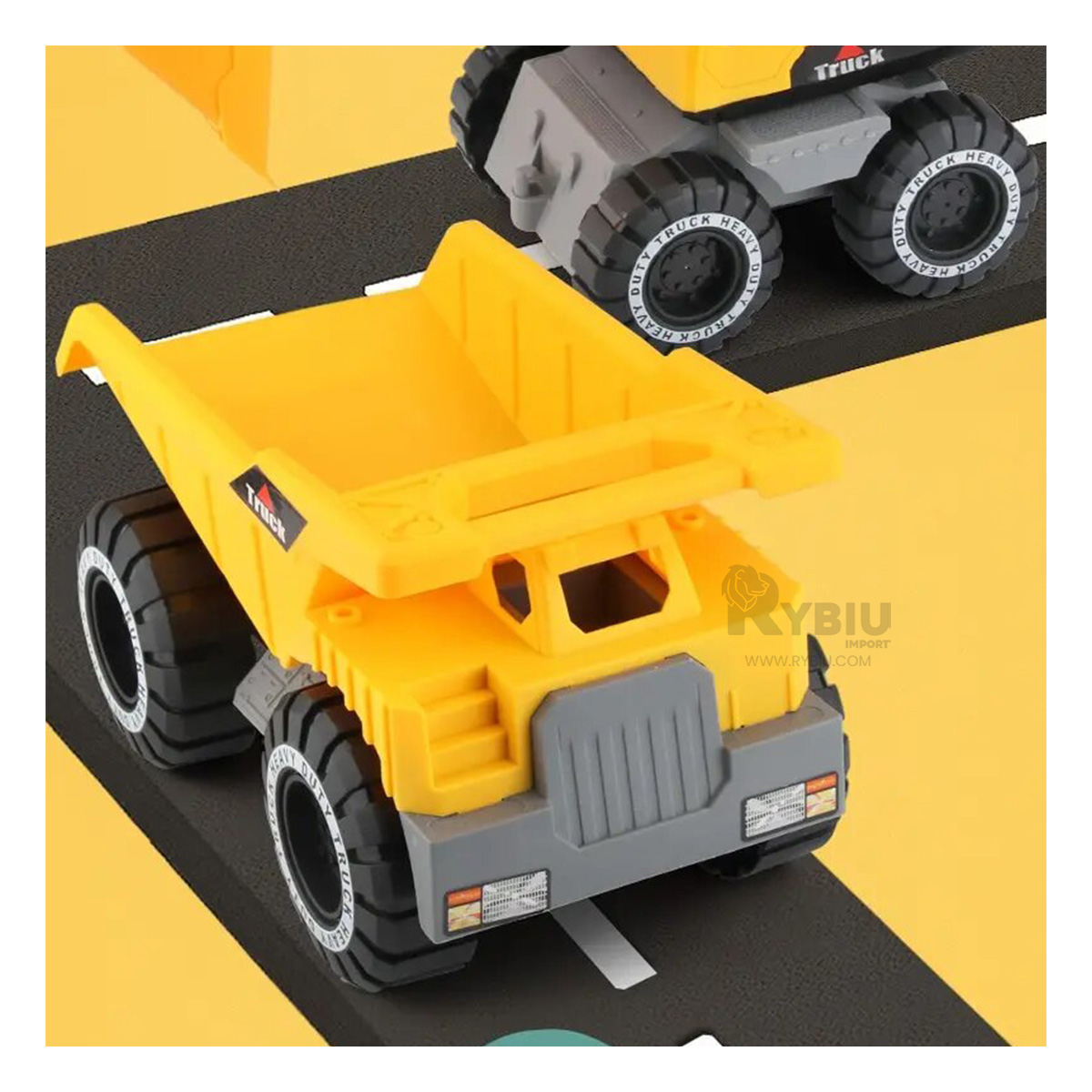 CARRO PARA TRANSPORTAR PIEDRAS EN AMARILLO Y+REGALO AGENDITA - 1
