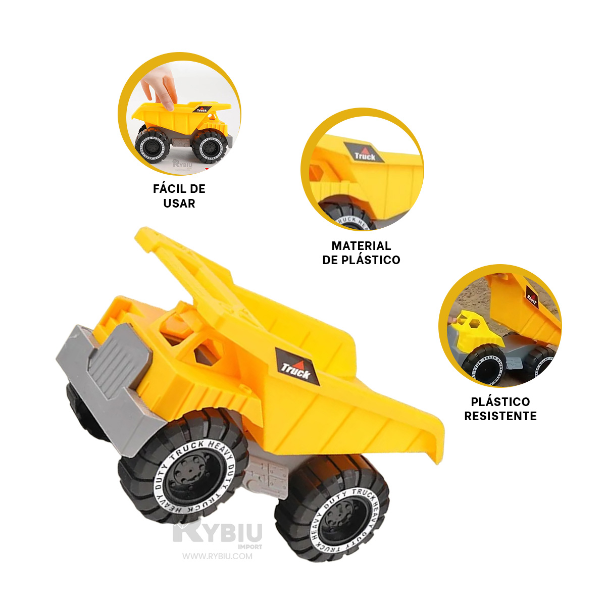 CARRO PARA TRANSPORTAR PIEDRAS EN AMARILLO Y+REGALO AGENDITA - 2