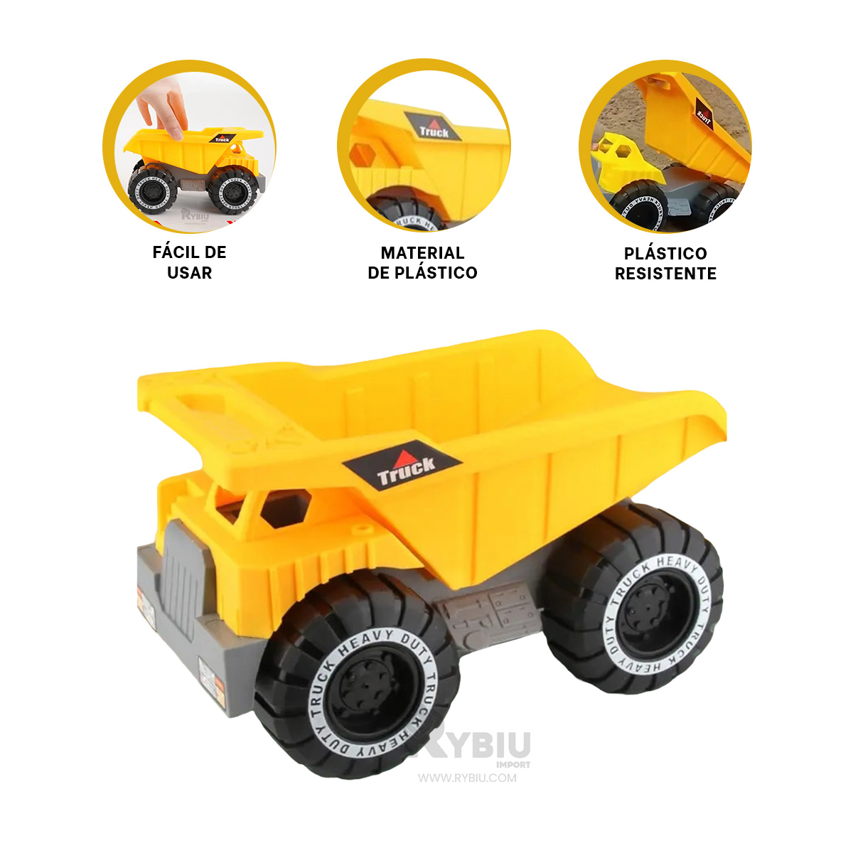 CARRO PARA TRANSPORTAR PIEDRAS EN AMARILLO Y+REGALO AGENDITA - 3