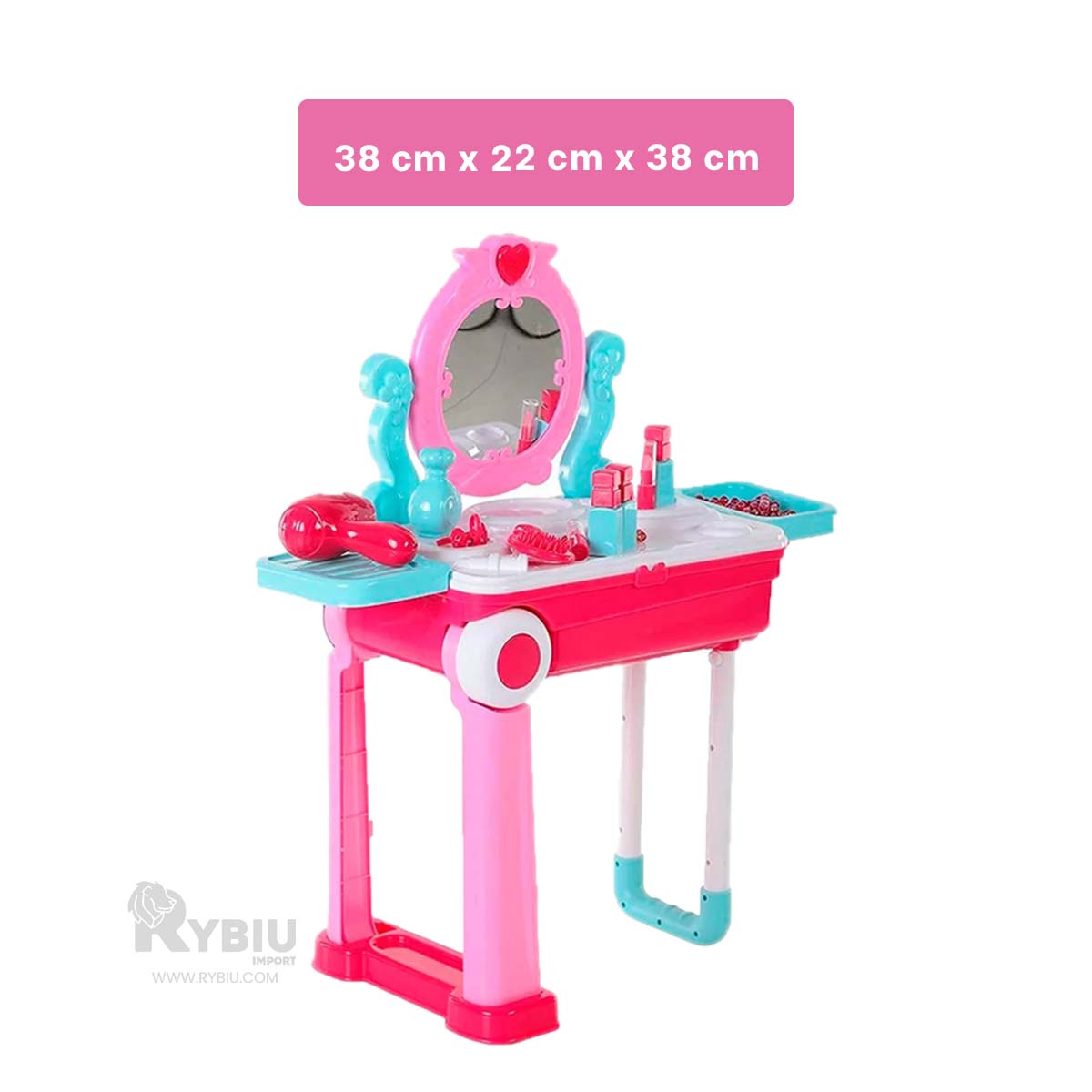 SET FACIL PARA JUGAR DE NIÑAS EN ROSADO Y+PAPEL DE REGALO - 5