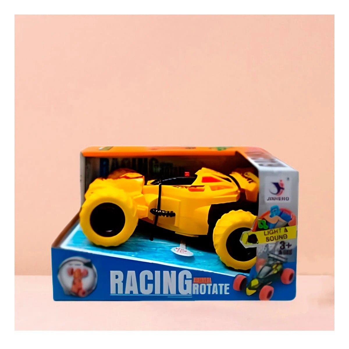 CLASICO ACROBATICO JUGUETE PARA HOGAR CON CAJA AMARILLO DE JUGUETERIA DECORACION Y+LIGAS REGALO - 2