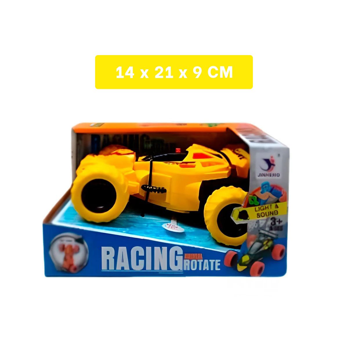 CLASICO ACROBATICO JUGUETE PARA HOGAR CON CAJA AMARILLO DE JUGUETERIA DECORACION Y+LIGAS REGALO - 4