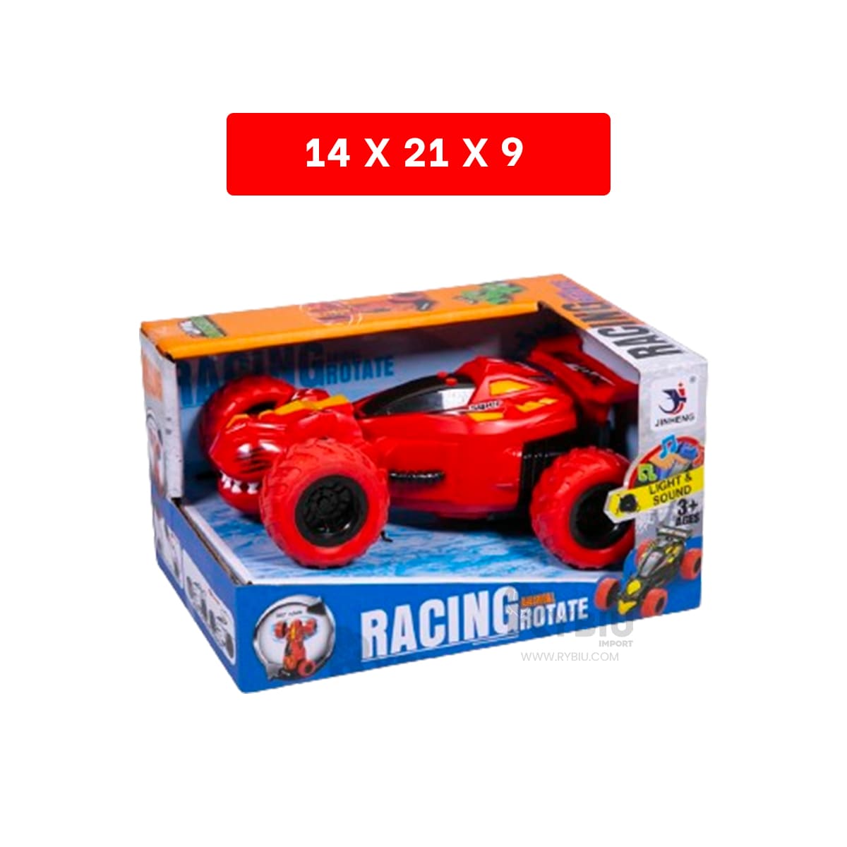 CARRO ERGONOMICO PARA KIDS EN COLOR ROJO Y+PAPEL DE REGALO - 5