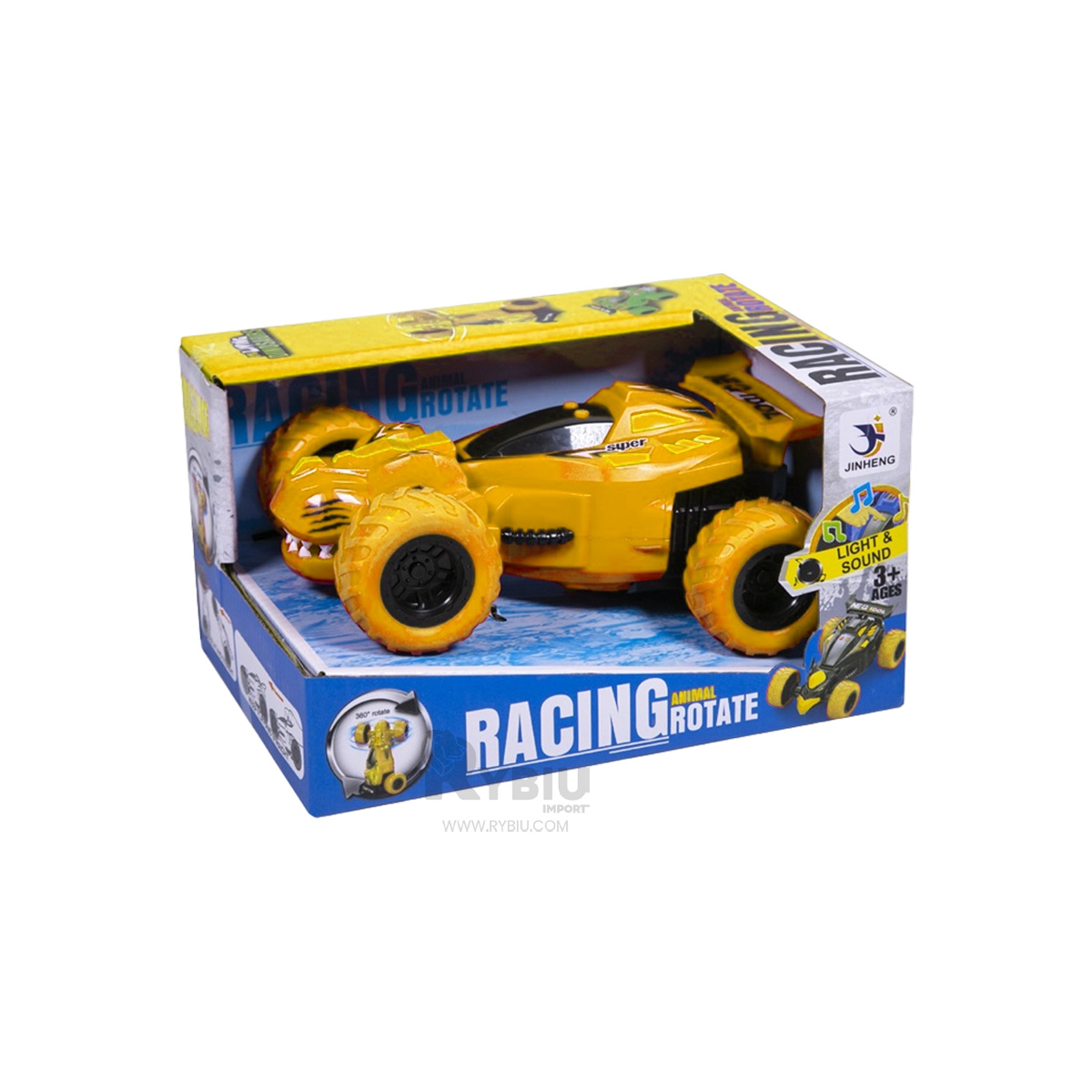 CARRO VERSATIL PARA KIDS EN COLOR AMARILLO Y+PAPEL DE REGALO - 4