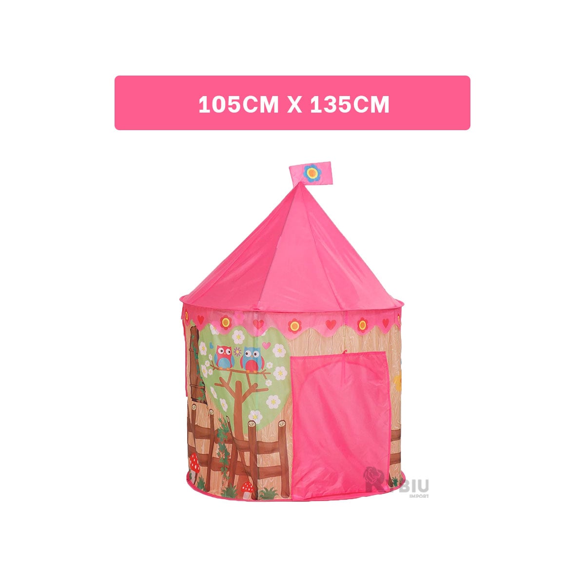 CASITA PORTATIL Y LIGERO DE COLOR ROSADO Y+REGALO AGENDITA - 5