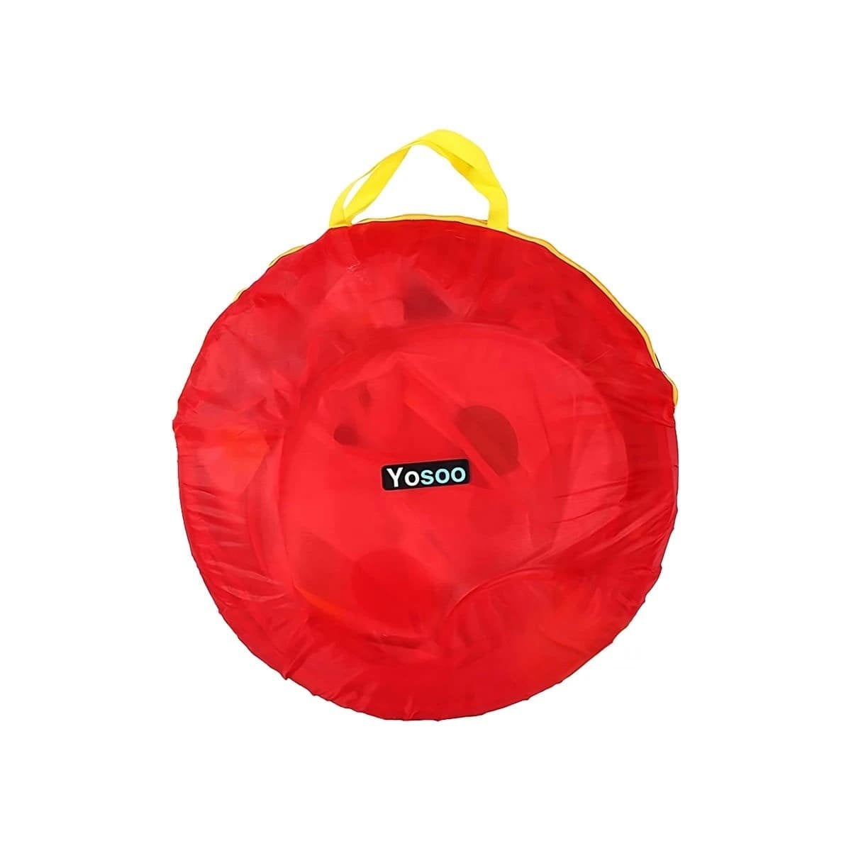 REFUGIO COMPACTO DE NIÑO DE CAMPO 3 PIEZAS MG-16335 EB ROJO PARA JUEGOS Y+PAPEL REGALO - 1