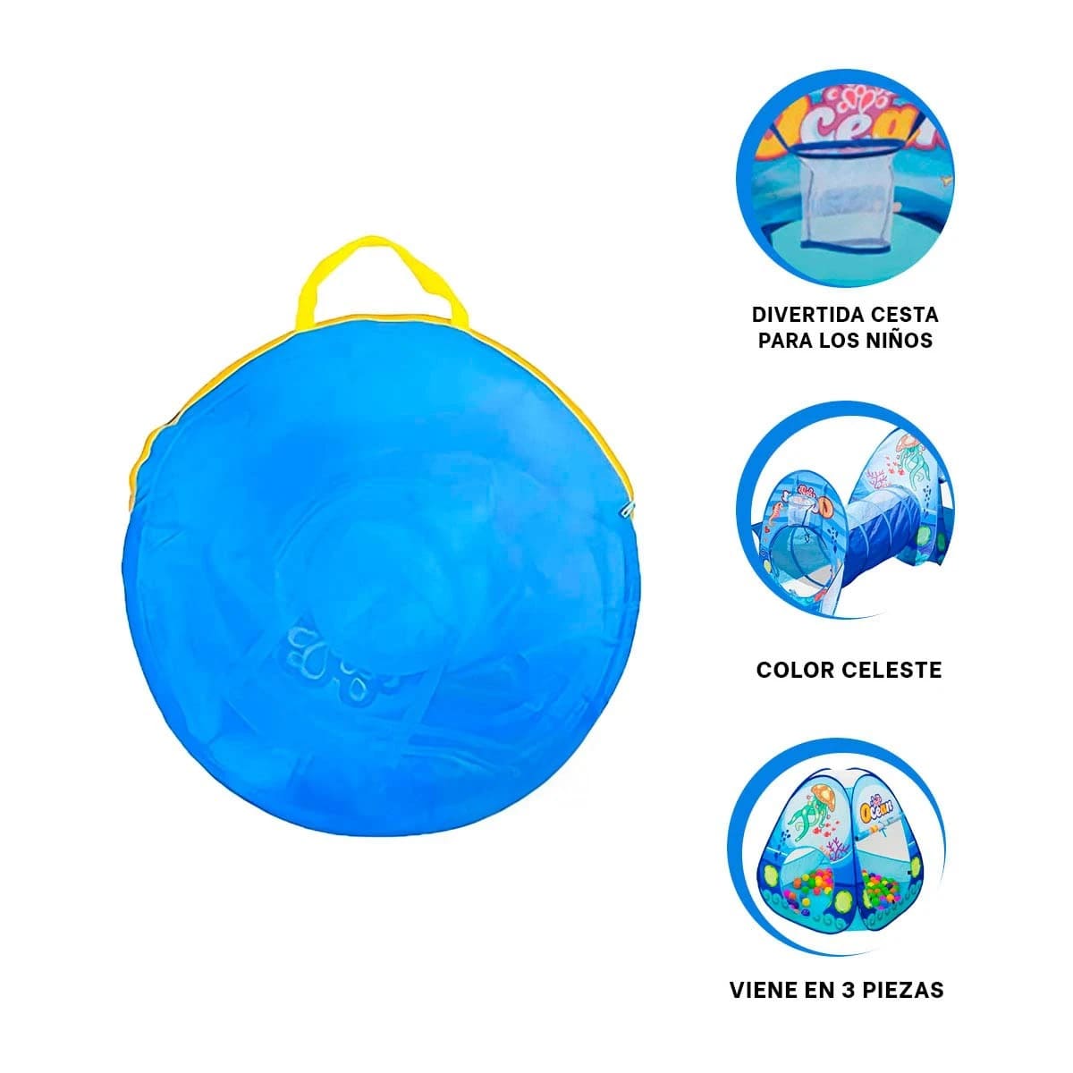 CARPA CREATIVA Y ESTIMULANTE EN CELESTE Y+REGALO AGENDITA - 2