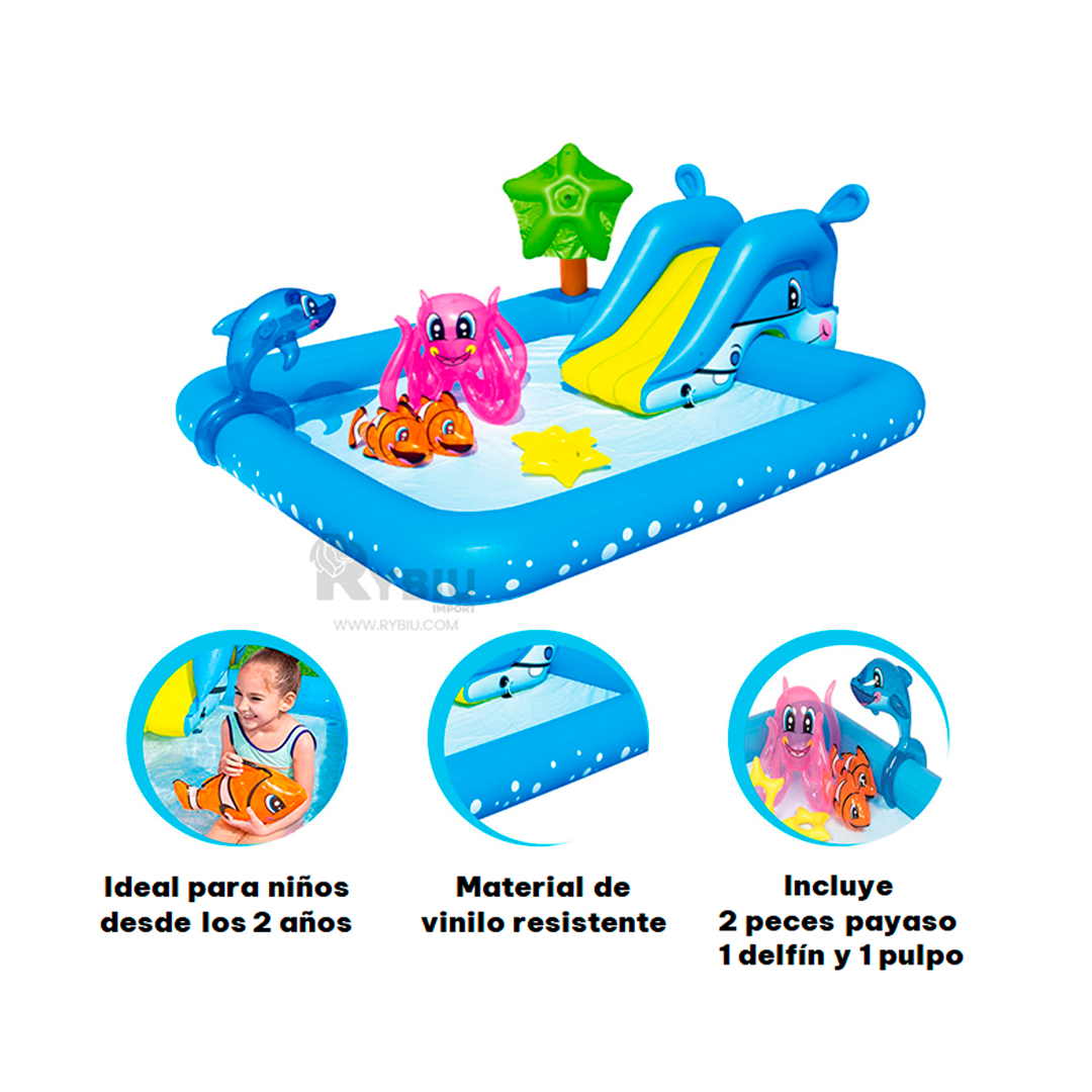 PISCINA LIGERA DE MOVILIZAR PARA EL PATIO Y+GIFT STICKERS - 1