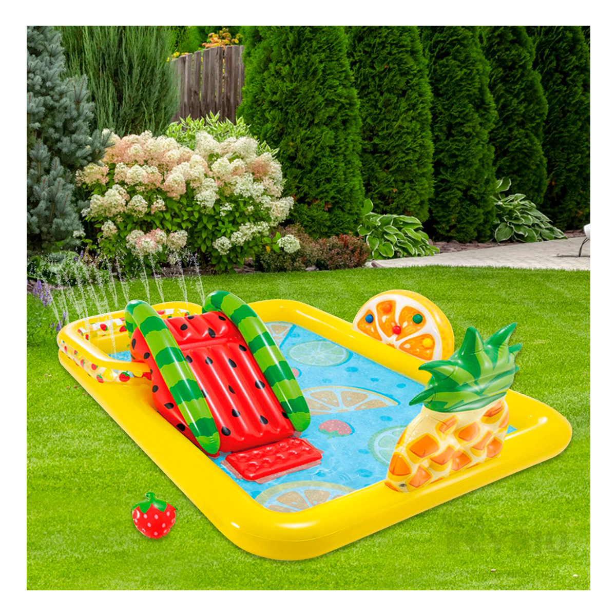 PISCINA RESISTENTE PARA CHILDREN Y+ENVOLTORIO DE REGALO - 1