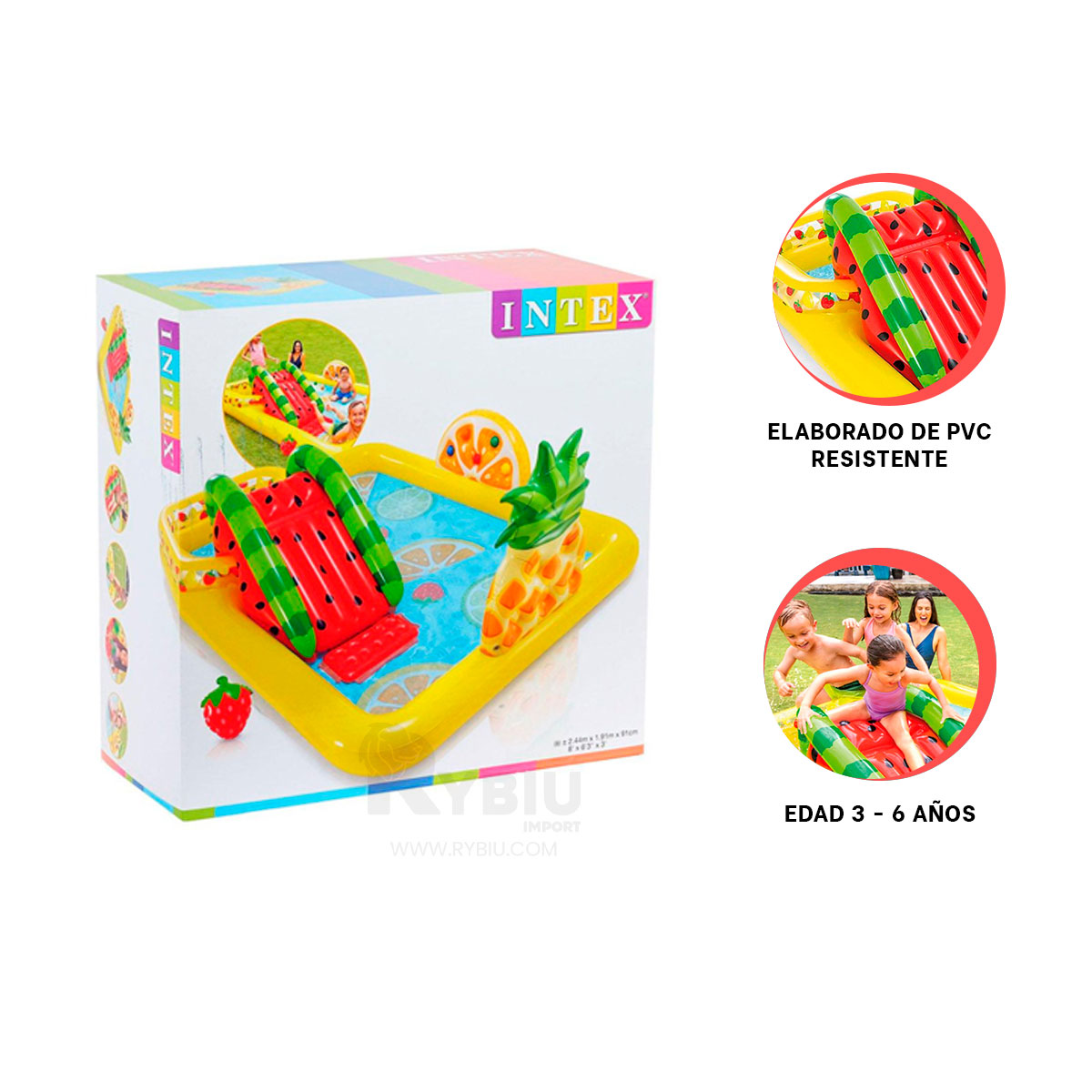 PISCINA RESISTENTE PARA CHILDREN Y+ENVOLTORIO DE REGALO - 3