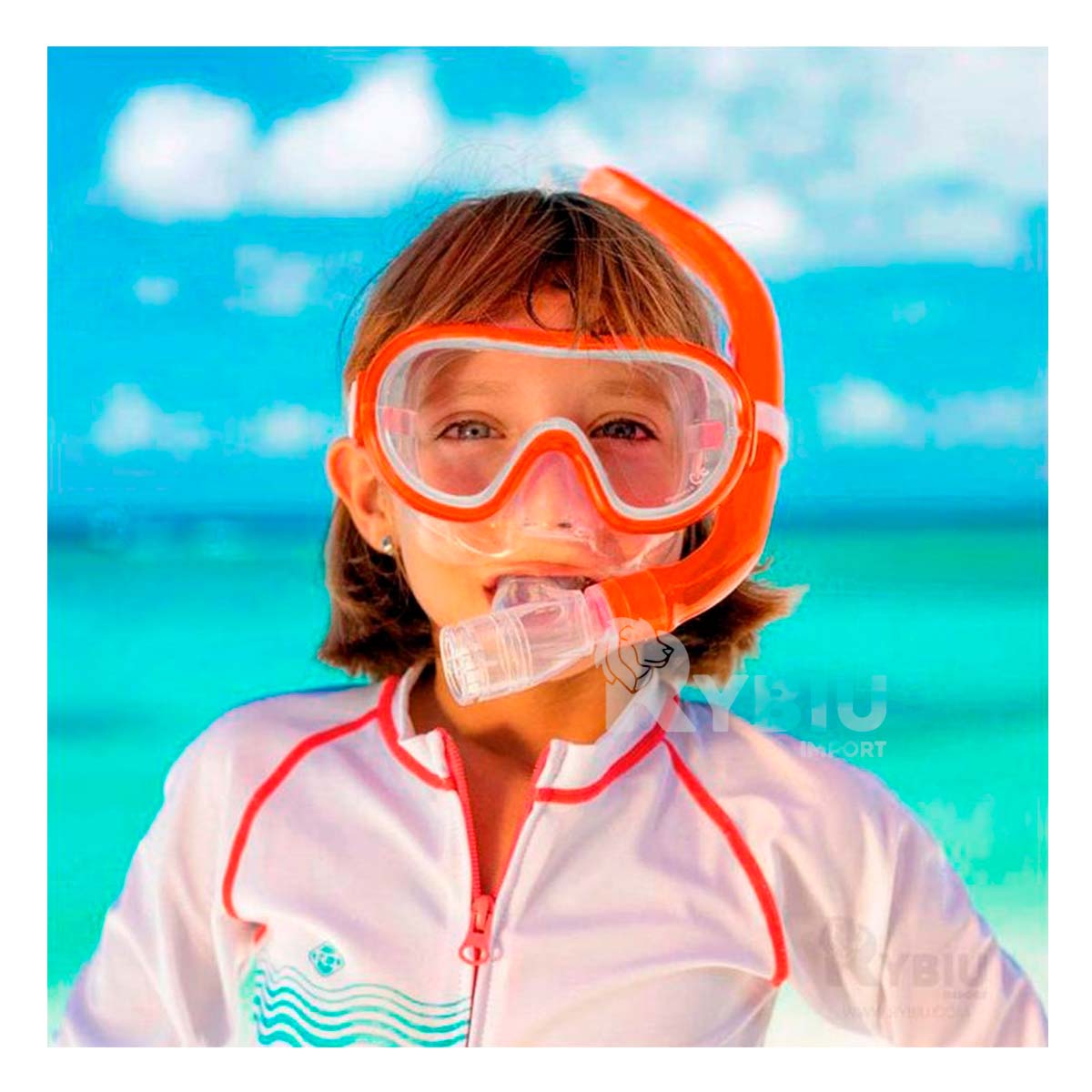 SET NATACIÓN RYBIU 55647 COMPLETO MULTICOLOR + GIFT MINIAGENDA - 3