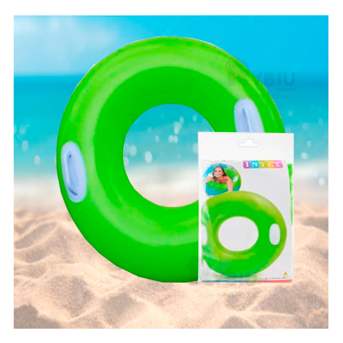 PILETA JUVENIL EN FORMA DE DELFIN Y+REGALO LIGAS PARA PEINAR - 1