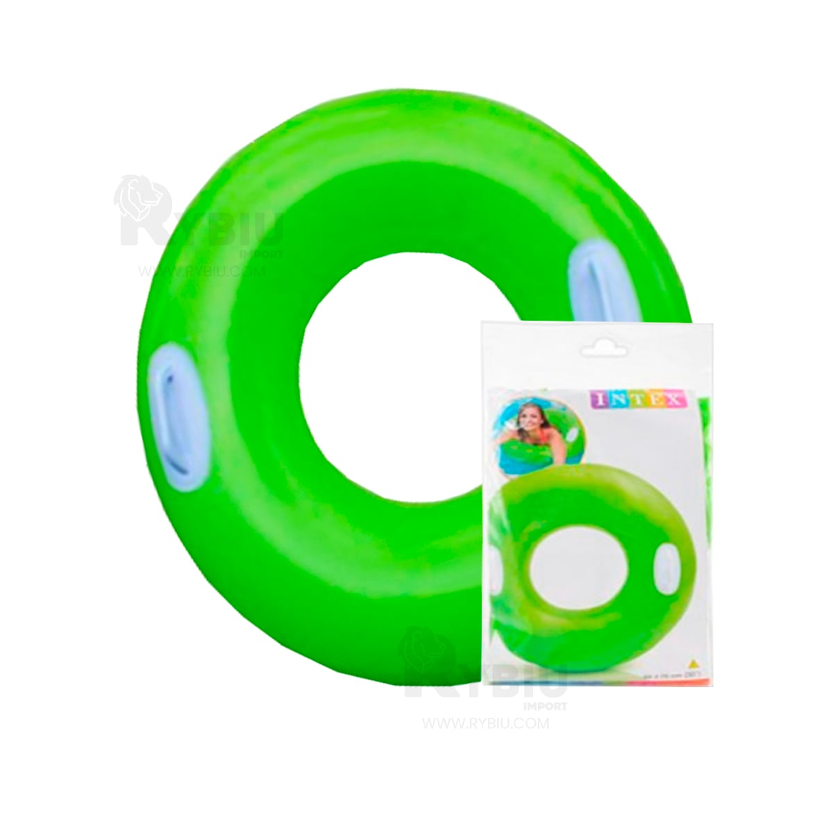 PILETA JUVENIL EN FORMA DE DELFIN Y+REGALO LIGAS PARA PEINAR - 5