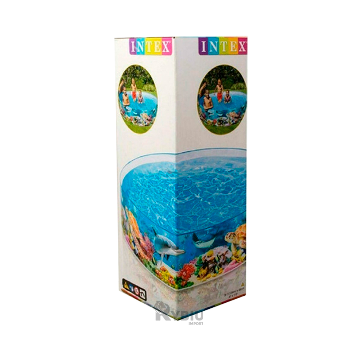 ALBERCA CON DISEÑO LLAMATIVO Y PLACENTERO Y+GIFT STICKERS - 2