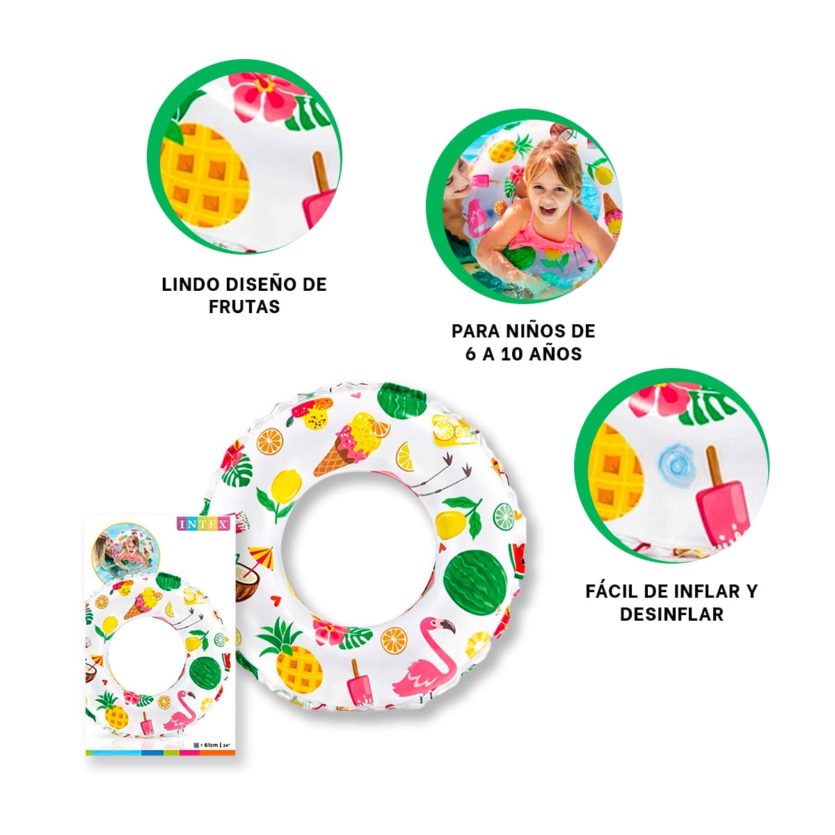INFLABLE ESTILO ELEGANTE Y MOVIBLE Y+ENVOLTORIO DE REGALO - 2