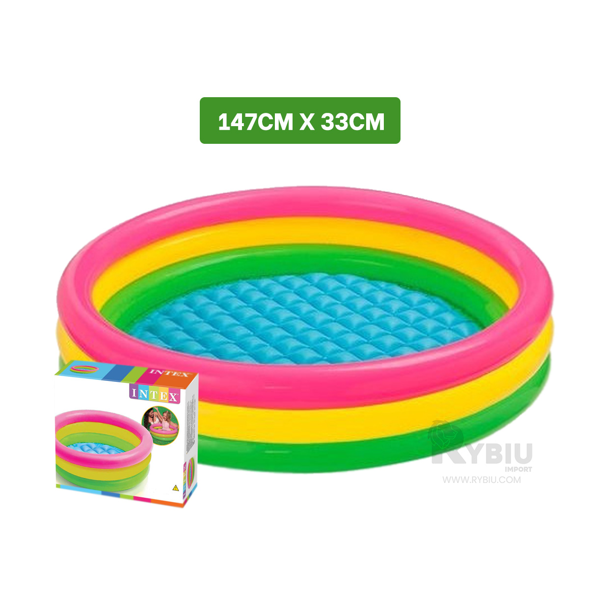 ALBERCA INFLABLE Y TRANSPORTABLE DE JARDIN Y+REGALO AGENDITA - 5