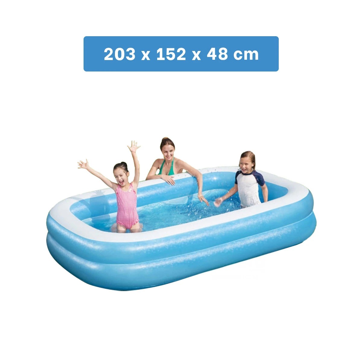 ESTANQUE INFANTIL EN RECTANGULAR Y+REGALO LIGAS PARA PEINAR - 5