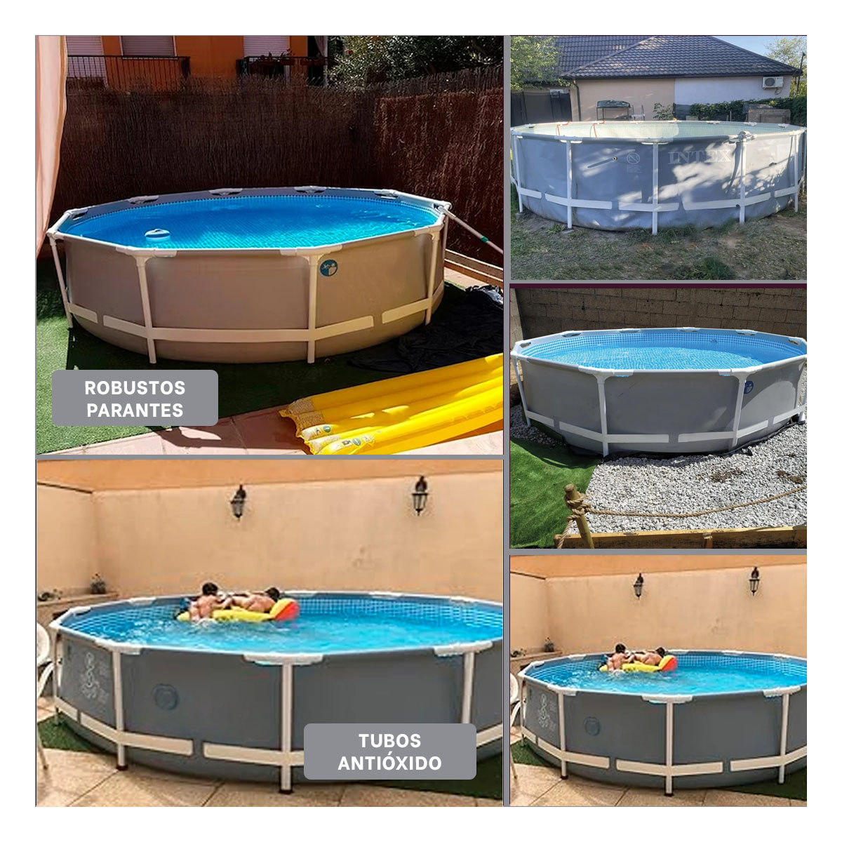 PILETA ELEGANTE DE VERANO Y+REGALO LIGAS PARA PEINAR - 4