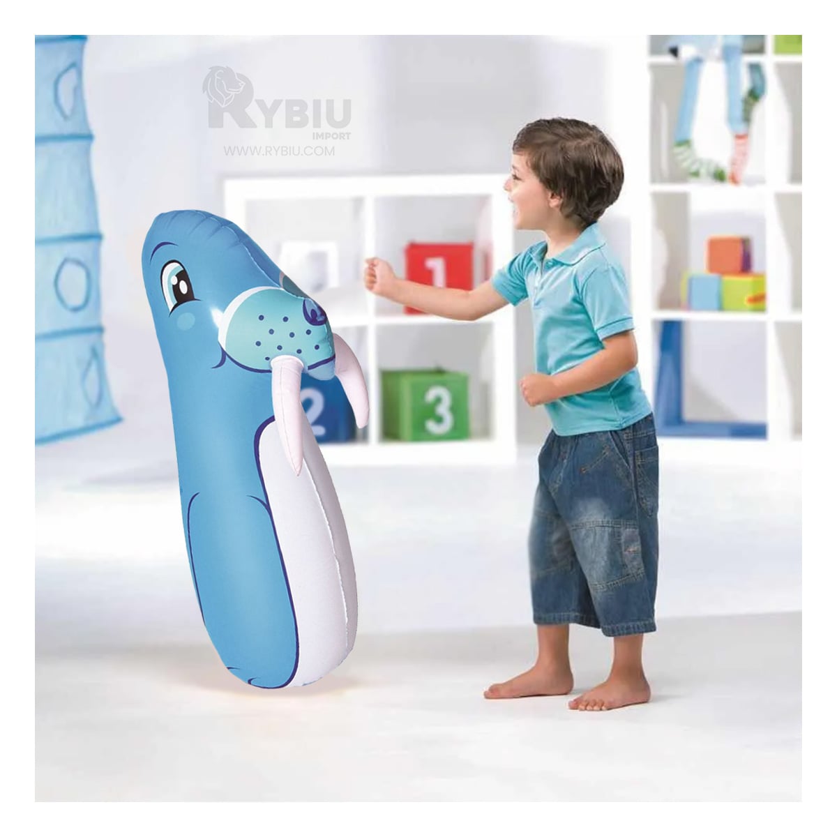 JUGUETE INFLABLE PARA GOLPEAR EN FOCA Y+GIFT MINIAGENDA - 2
