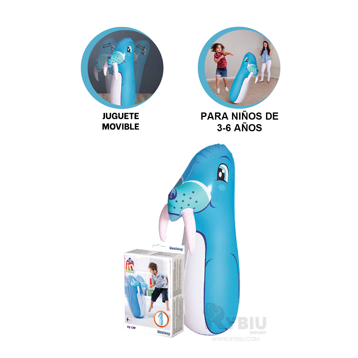 JUGUETE MINIMALISTA EN FOCA Y+ENVOLTORIO DE REGALO - 1