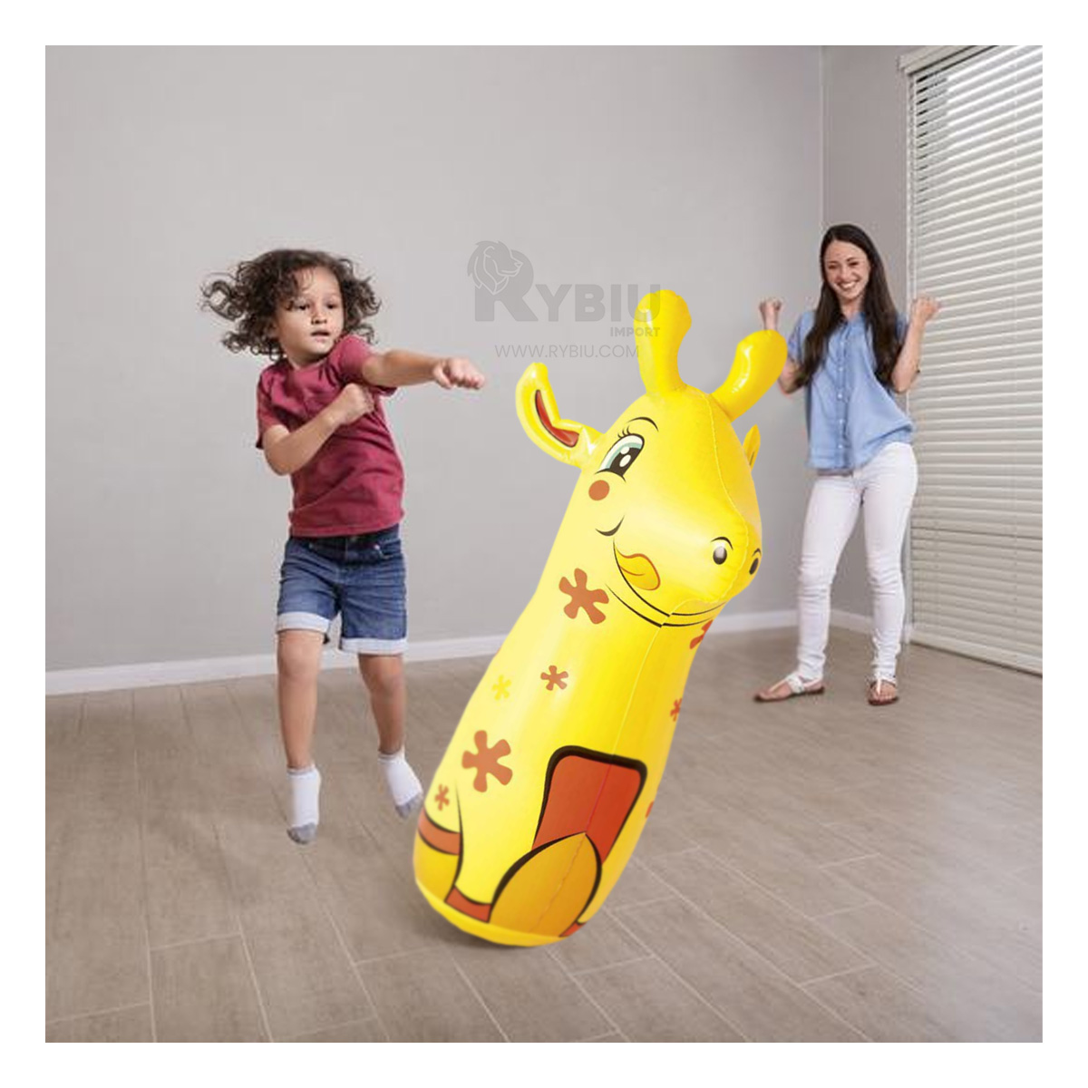 JUGUETE MINIMALISTA EN JIRAFA Y+ENVOLTORIO DE REGALO - 1