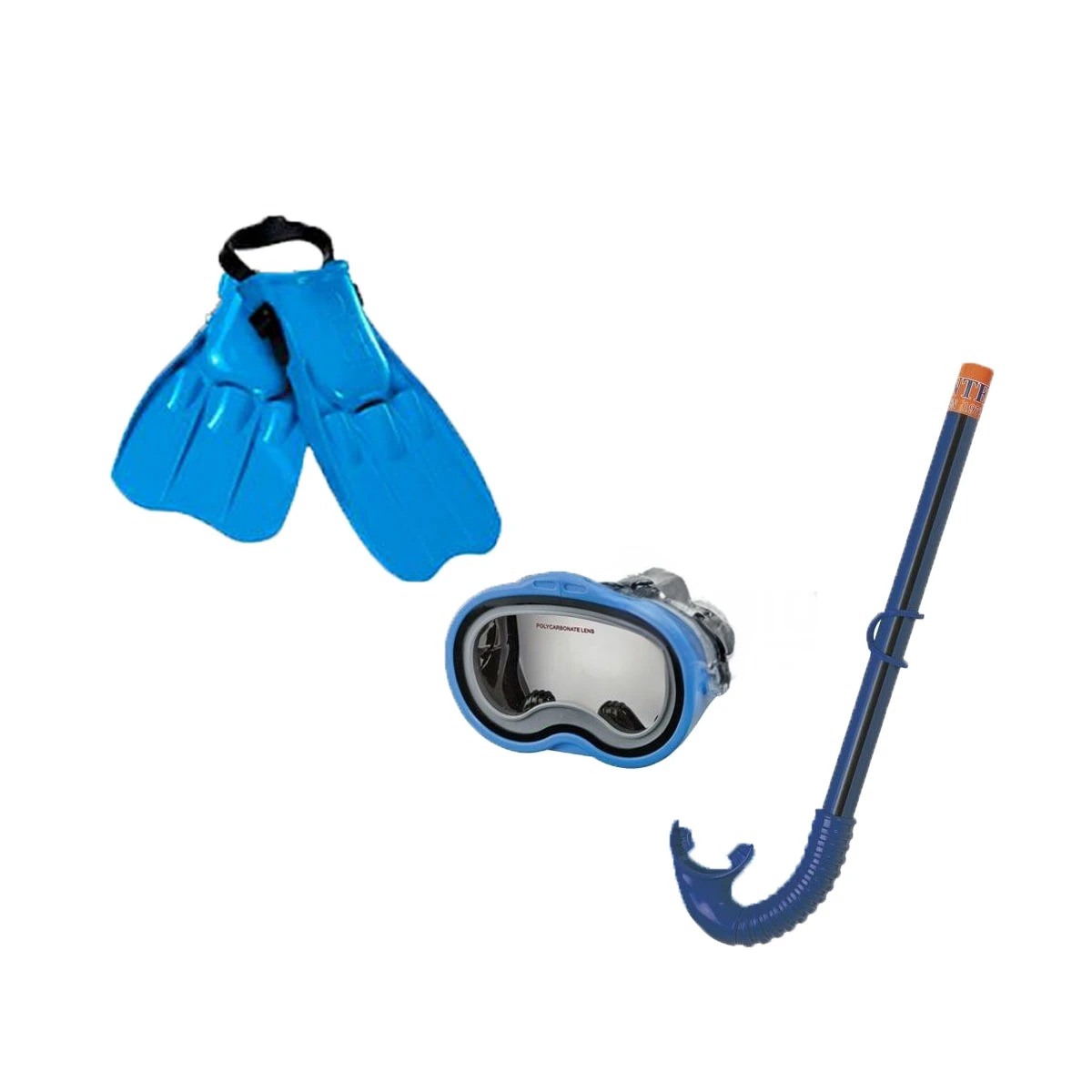 SET NATACIÓN RYBIU 55952 IMPERMEABLE NADADORES AZUL + GIFT MINIAGENDA - 3