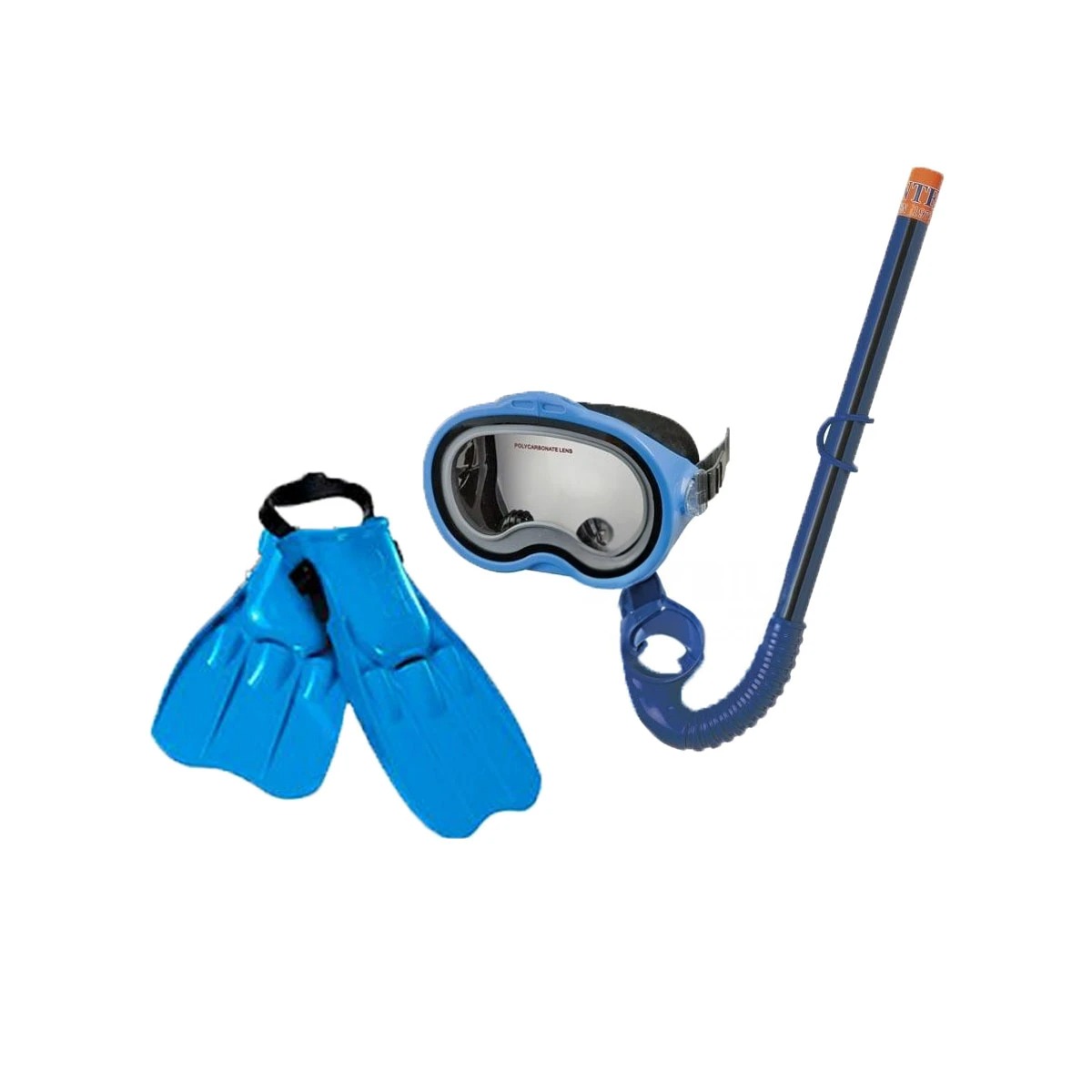SET NATACIÓN RYBIU 55952 IMPERMEABLE NADADORES AZUL + GIFT MINIAGENDA - 4