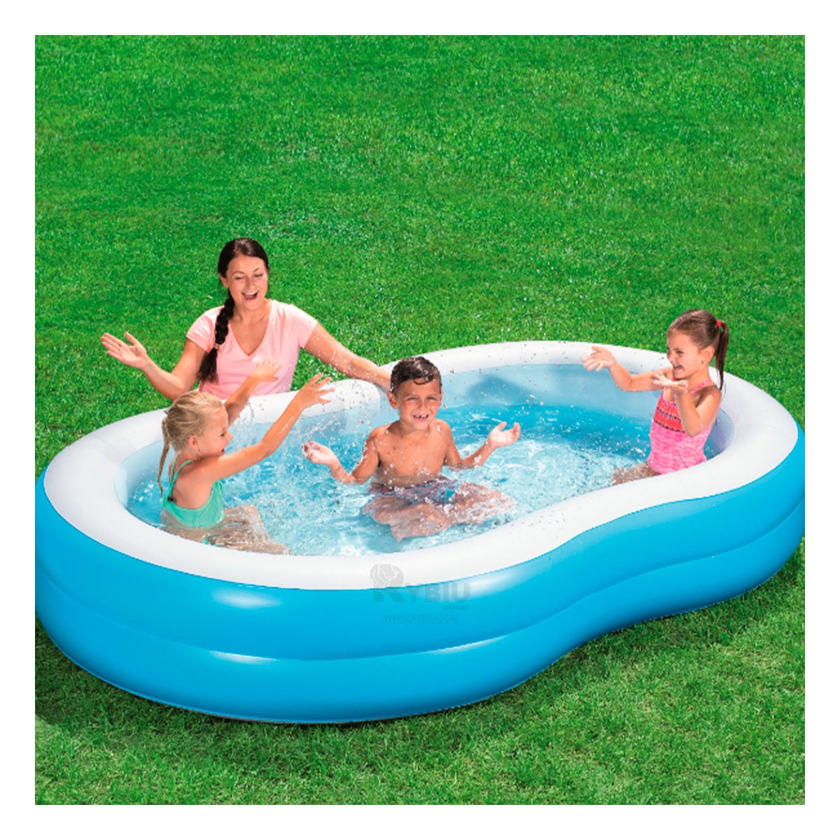 PISCINA PORTATIL PARA RELAJACION TOTAL Y+PAPEL DE REGALO - 1