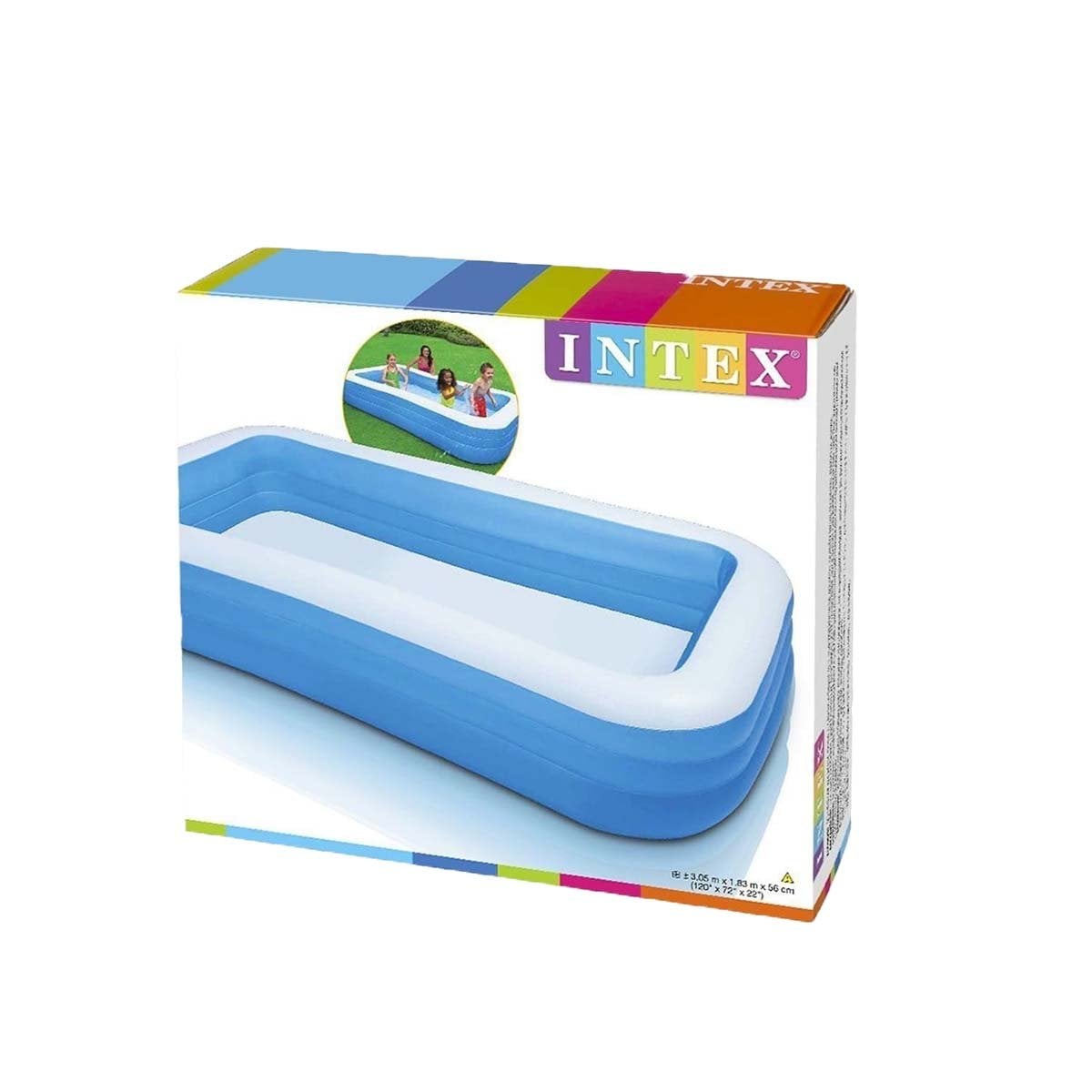 CONTENEDOR ACUATICO INFLABLE FAMILIAR PARA JARDIN Y HOGAR CON USO COMODO Y+LIGAS REGALO - 3