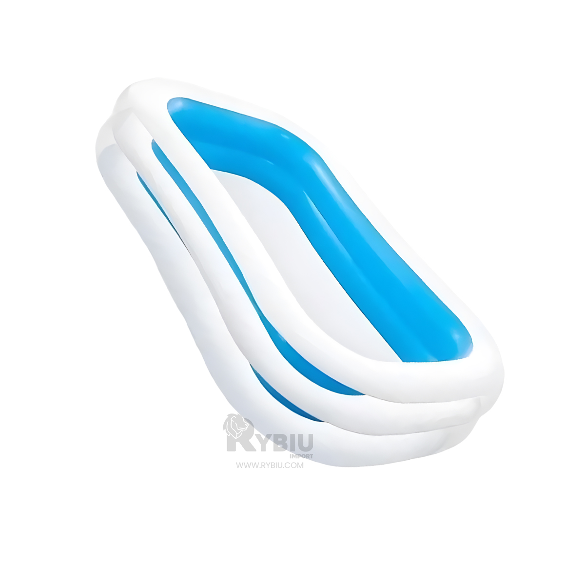 PILETA TRANQUILA INFANTIL DE COLOR CELESTE Y+GIFT STICKERS - 2