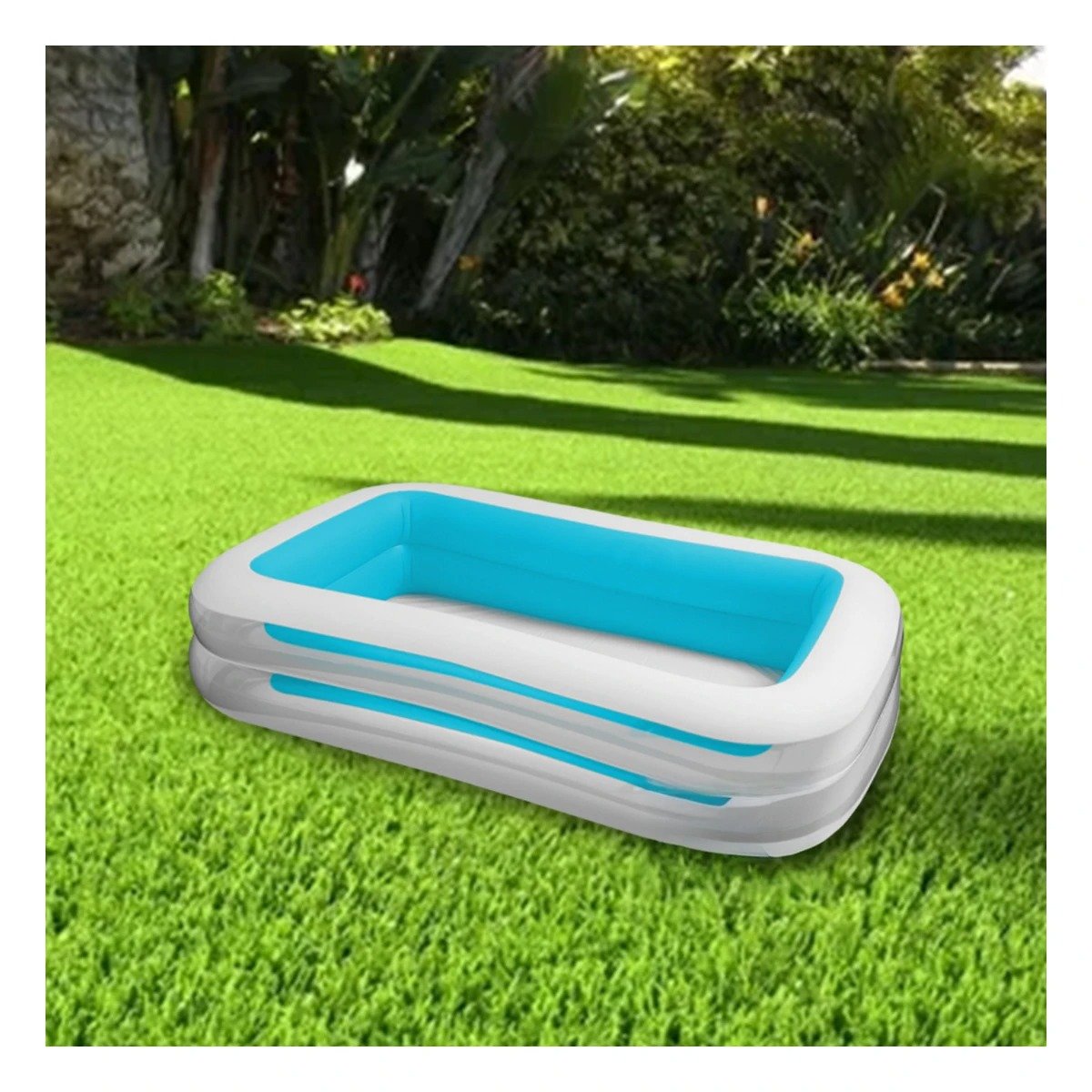 PILETA INFLABLE AMPLIA PARA HOGAR Y PATIO CON DISENO PRACTICO DE VERANO Y+POST IT - 3