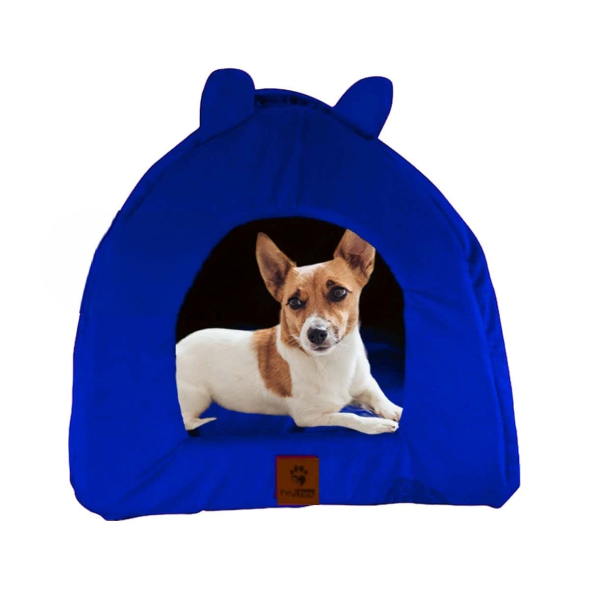 CAMA PERROS GATOS MA29091 PERRRO IGLU TALLA S REY RYBIU + PAPEL REGALO - 1