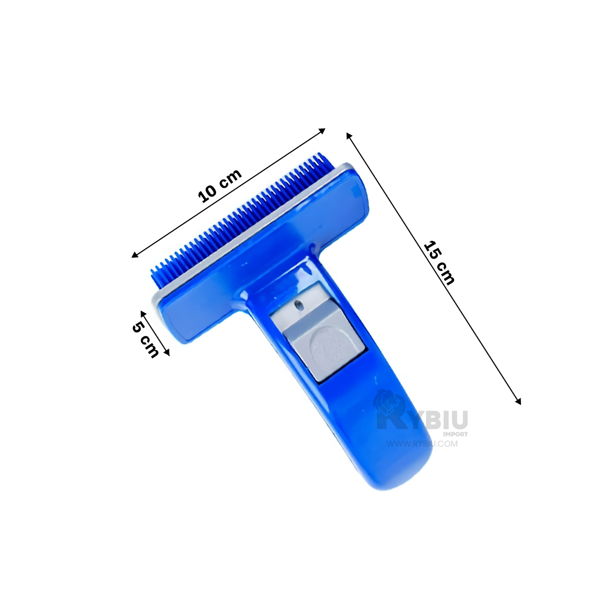 CEPILLO RYBIU MA29641 LIMPIEZA CAN PEQUENO AZUL + PAPEL REGALO - 5