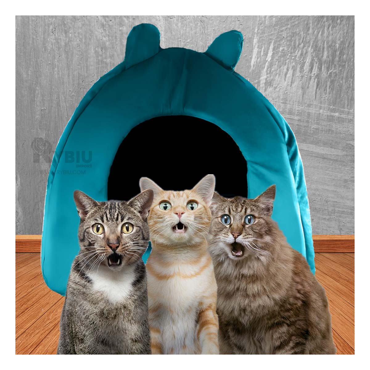 COLCHÓN MASCOTAS MA29106 RYBIU PORTATIL VERDE AGUA L + GIFT MINIAGENDA - 2
