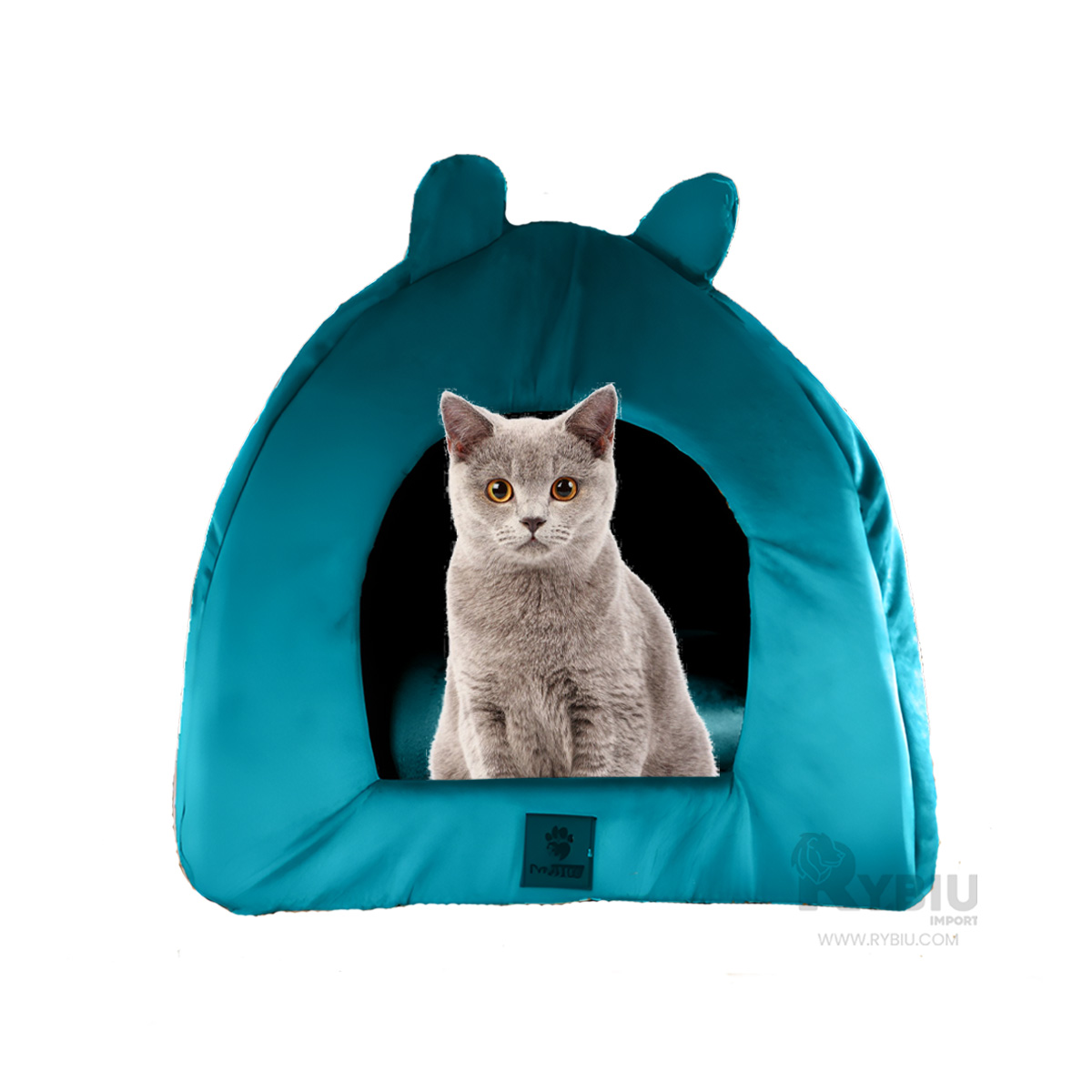 COLCHÓN MASCOTAS MA29106 RYBIU PORTATIL VERDE AGUA L + GIFT MINIAGENDA - 4