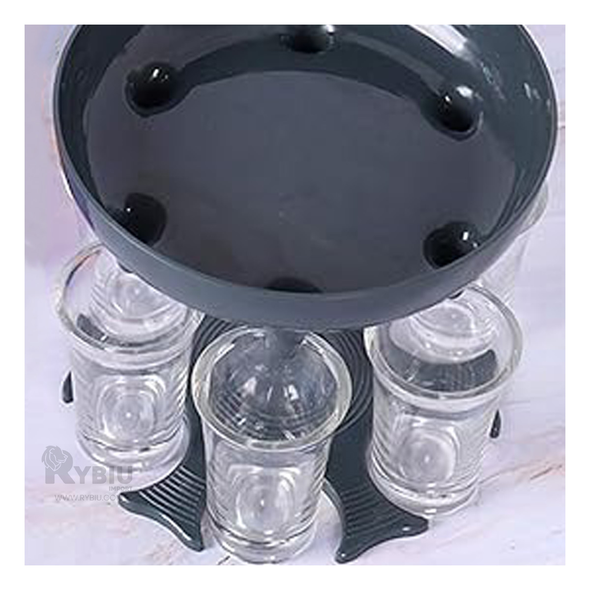 DISTRIBUIDOR ALCOHOL RYBIU JU30869 GRIS + REGALO AGENDITA - 1