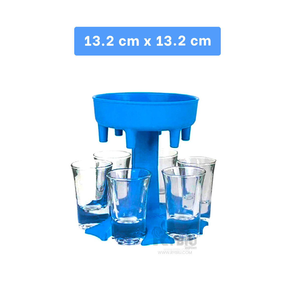 ARTICULO VERTIR RYBIU JU30868 CELESTE EN + REGALO LIGAS PEINAR - 5