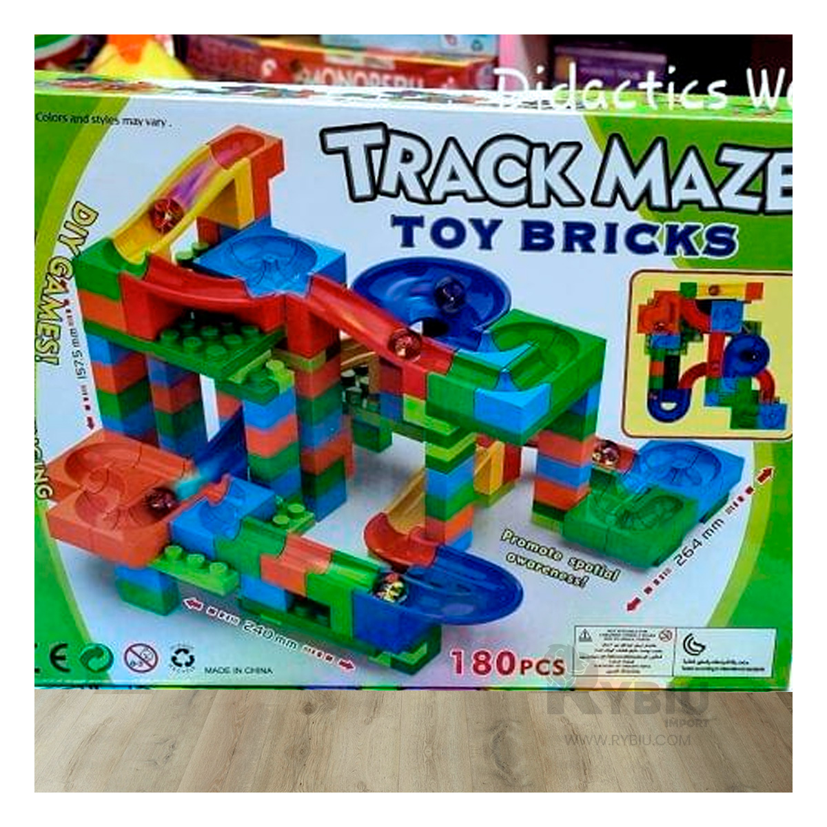 CIRCUITO FACIL DE MONTAR Y DESMONTAR CHICO Y+GIFT STICKERS - 4