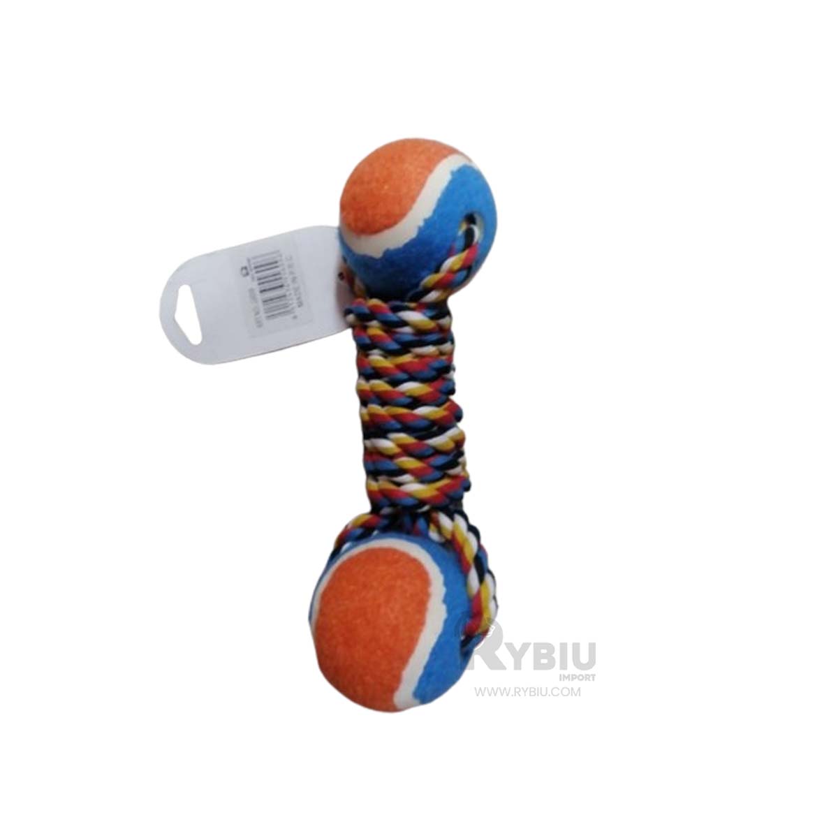 PELOTA AFELPADO MASCOTA RYBIU NARANJA + MINIAGENDA - 1