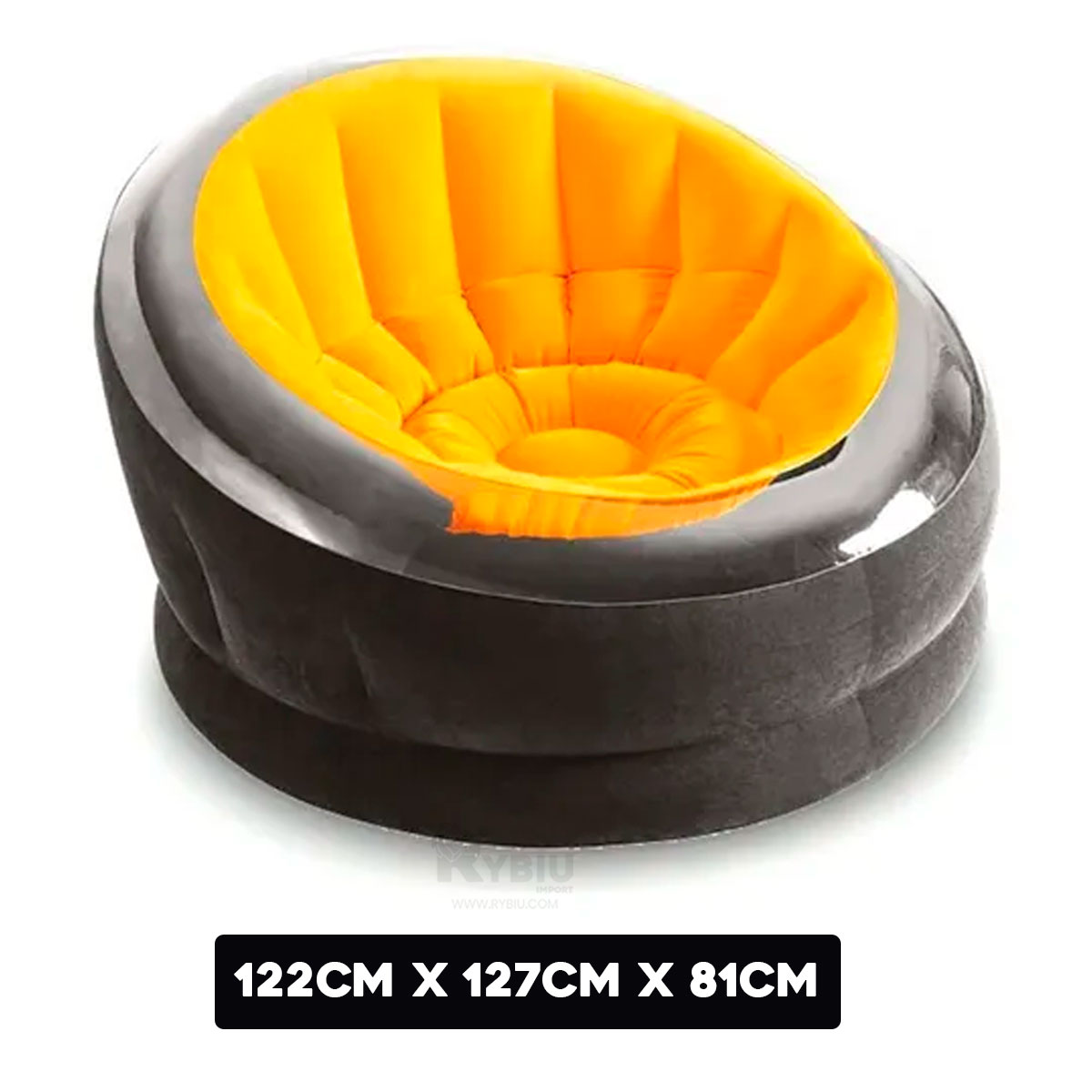 SILLON PARA AREA DE RELAJACION EN AMARILLO Y+REGALO AGENDITA - 4