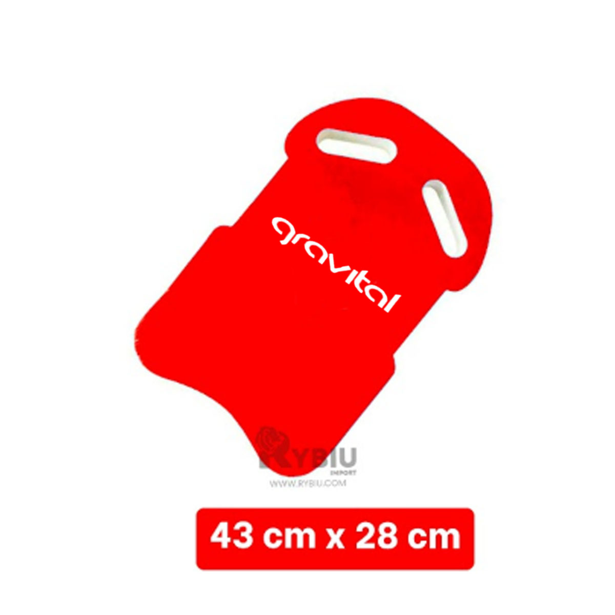 JUEGO DE PISCINA RYBIU ST-23 ROJO FLOTADOR DURADERO FLOTAR + GIFT STICKERS - 5