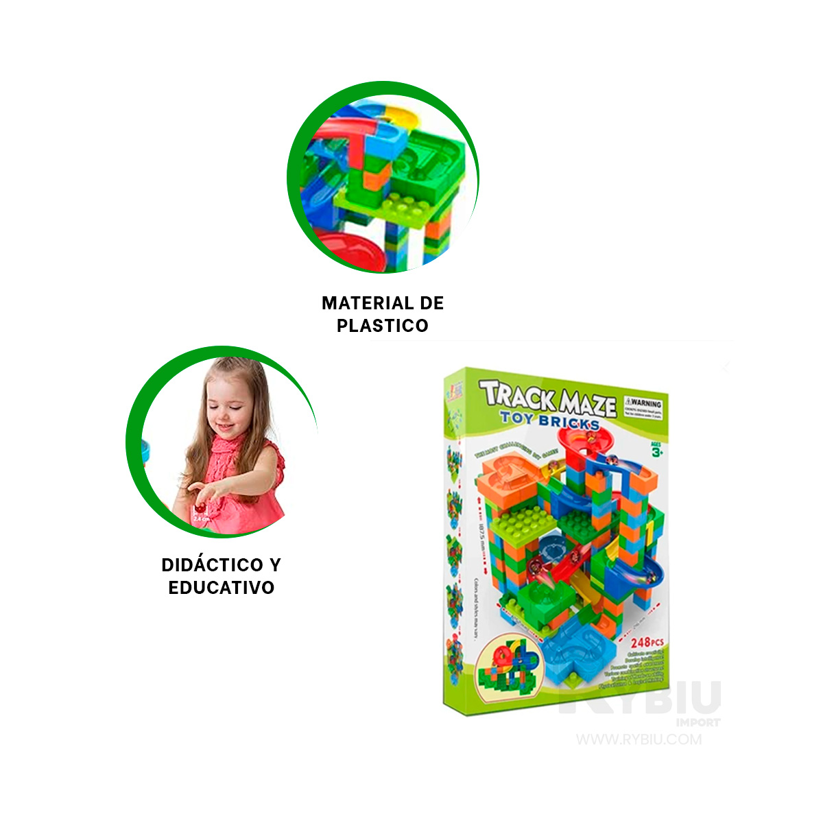 CIRCUITO PARA DIVERSION INFANTIL EN GRANDE Y+GIFT STICKERS - 1