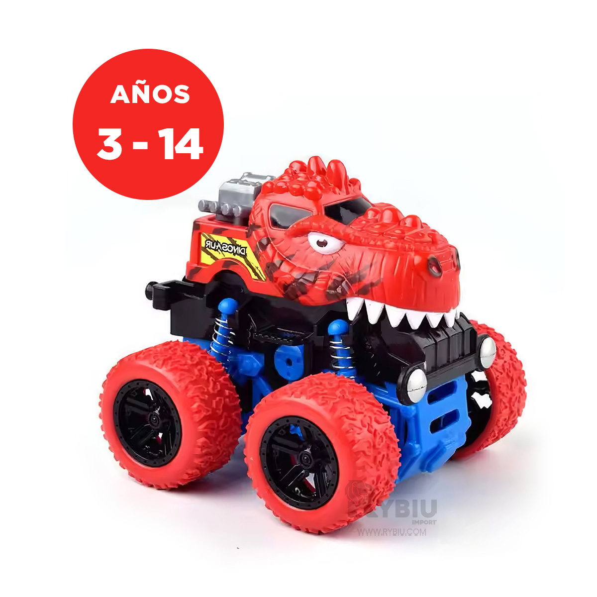 SET DE CARRO STUNT PARA NIÑOS Y+REGALO LIGAS PARA PEINAR - 5